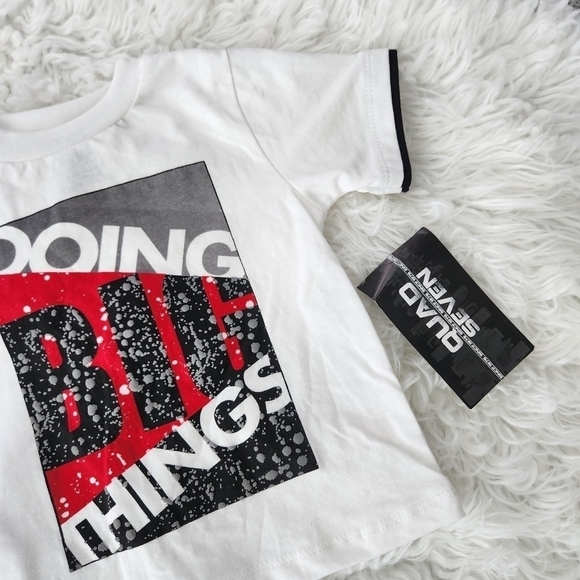 Quad Seven Baby Boys Pants Shirt set. Size 18 Months. New. - Picture 3 of 6